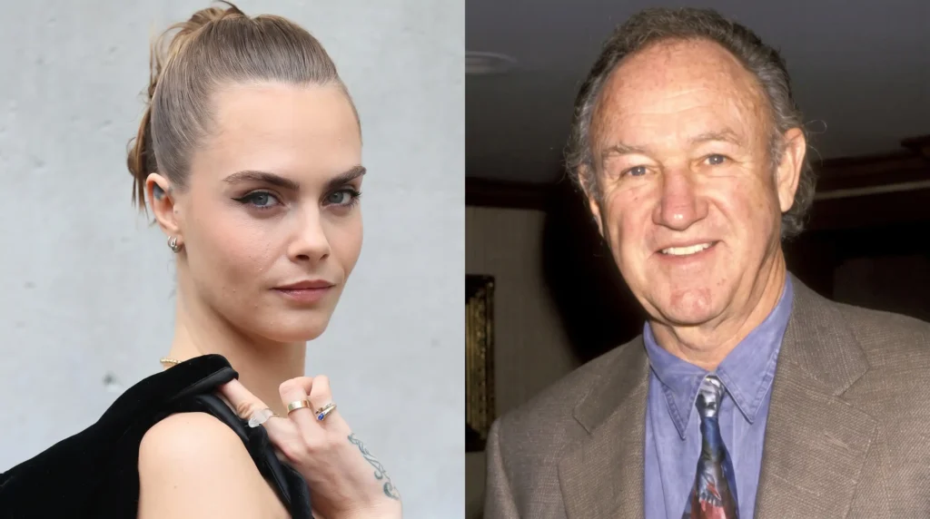 Cara Delevingne and Gene Hackman What Connects Them