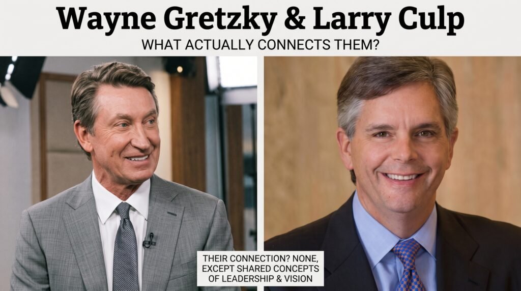 Wayne Gretzky and Larry Culp What Actually Connects Them